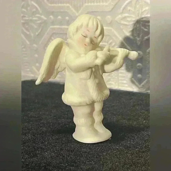 Vintage RUSS  Christmas Porcelain Angels - Picture 5 of 11